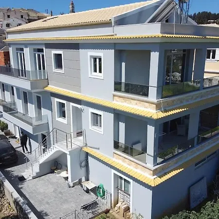 Deluxe White Apartment Potamos (Corfu)